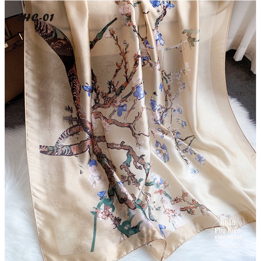 Khăn Choàng Lụa Hàn Châu