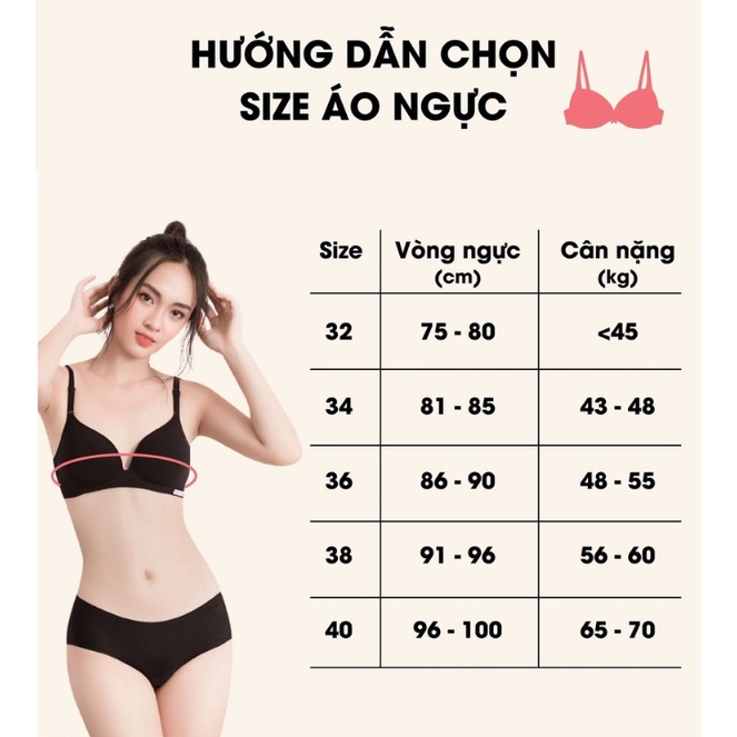 Áo Ngực Không Mút Không gọng mềm mịn thoải mái chất cotton thoáng khí -Dreamy -B5