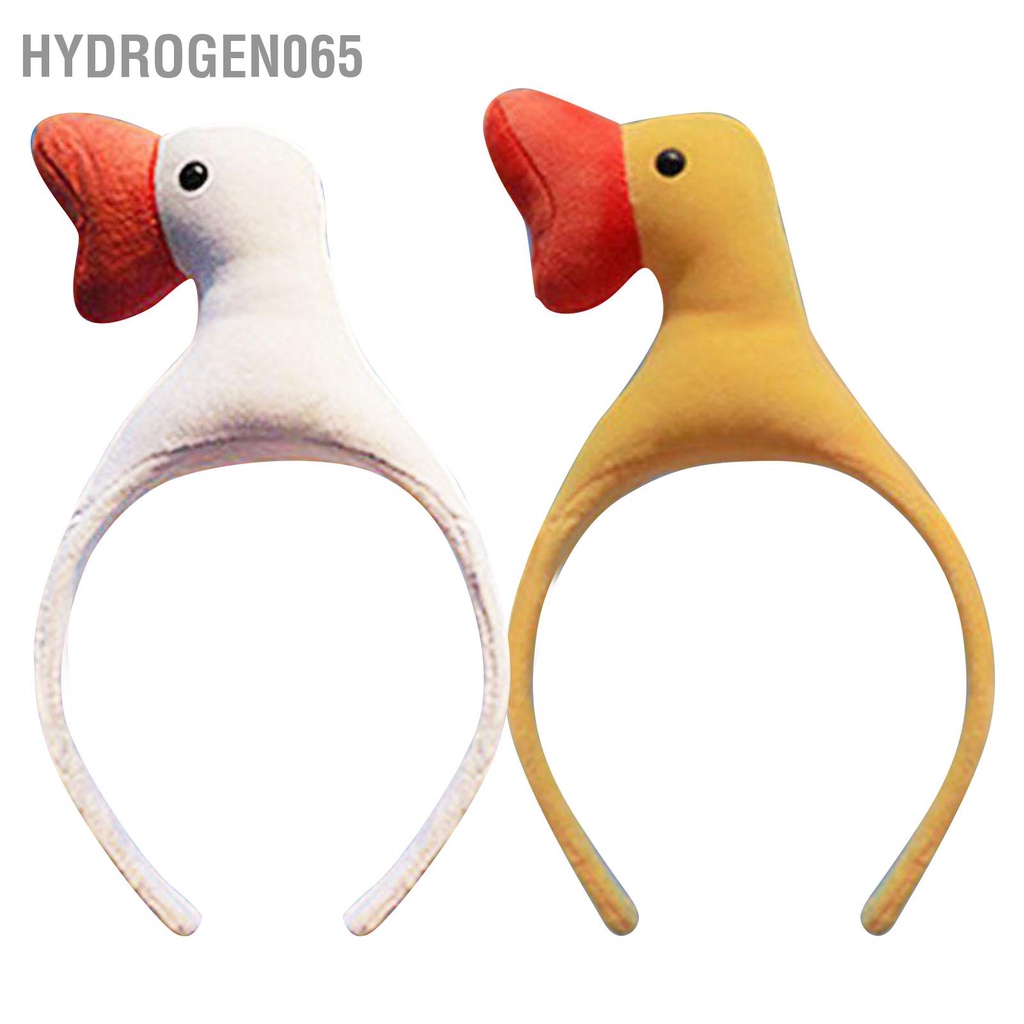 Hydrogen065 Trang Điểm Đầu Động Vật Dễ Thương Họa Tiết Hoạt Hình Mềm Mại Sang Trọng Rửa Mặt Vai Trò Chơi Mũ Đợi Đa Năng