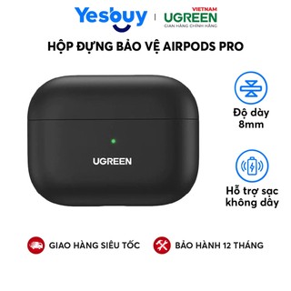 Hộp đựng bảo vệ chuyên dụng cho tai nghe Airpods Pro  UGREEN LP324 80513 | Bảo Hành 18 Tháng|Hỗ Trợ Sạc Dây Và Không Dây