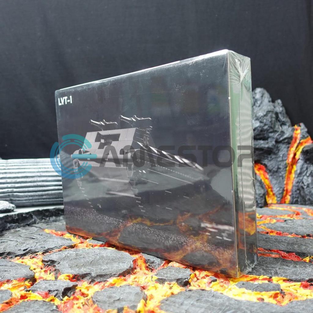 Brickmania Mô hình lắp ráp Lego LVT 1 Amphibious Landing Craft LGBKM10