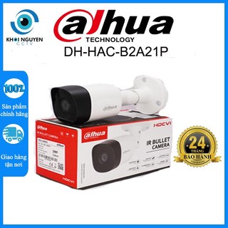 Camera HDCVI Cooper 2MP DAHUA DH-HAC-B2A21P ( vỏ sắt )