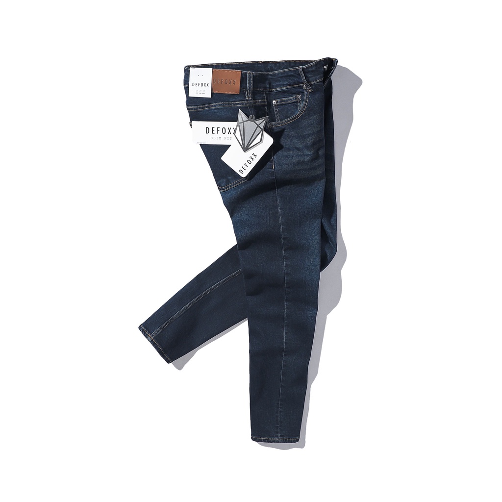 QUẦN BÒ - QUẦN JEAN - DEFOXX - WASH DARK BLUE - FORM SLIM FIT - CODE: 221251