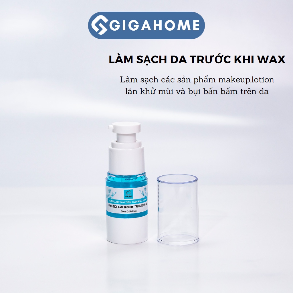 Dung Dịch Làm Sạch Da Trước Khi Wax Lông, Lau Sạch Bụi Bẩn Tránh Nhiễm Khuẩn GIGAHOME 1014