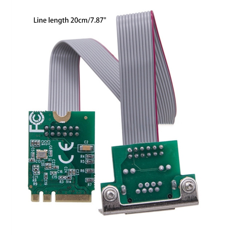 Thẻ Mạng Ethernet Chuyển Đổi M.2 A + E Key Sang 1 Cổng RJ45 10 / 100 / 1000Mbps