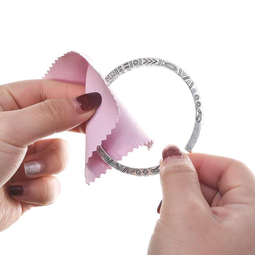 Khăn Vải Tẩy Trang Sức / Đồng Xu / Mắt Kính Không Độc Hại Mềm Mại Tiện Dụng