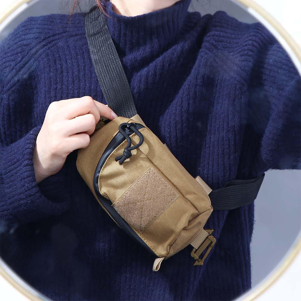 AUGUSTINE Túi Đựng Điện Thoại Đeo Vai Kích Thước Nhỏ Gọn Cho Hoạt Động Thể Thao Ngoài Trời Ví