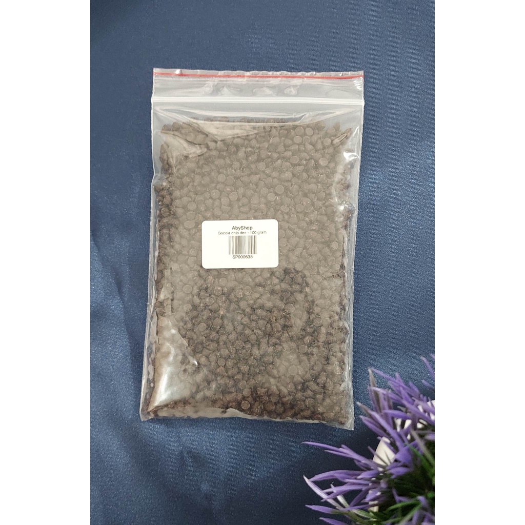 Socola/chocolate chip đen, trắng 100g⚡ GIÁ SỐC ⚡ kẹo socola dùng để trang trí bánh