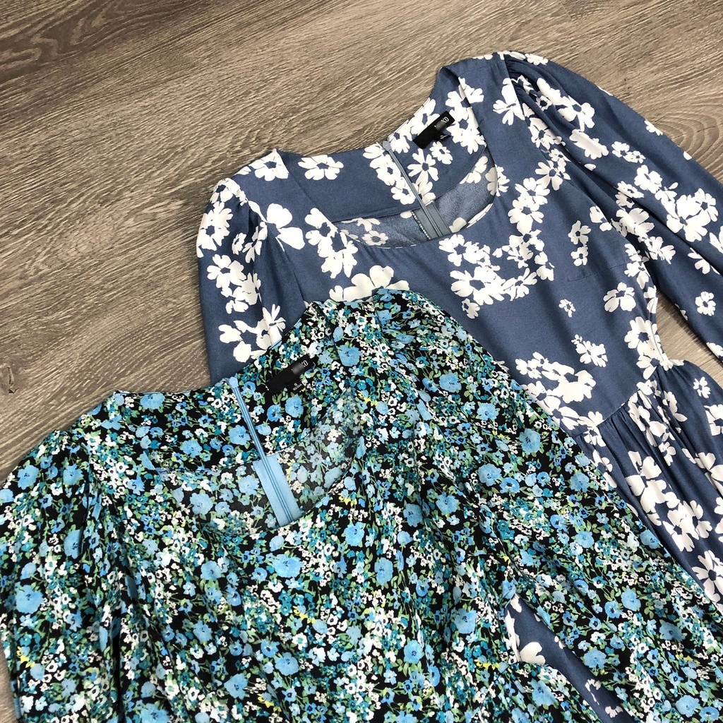 Đầm MIXX@ hoa TD khoét eo 2M