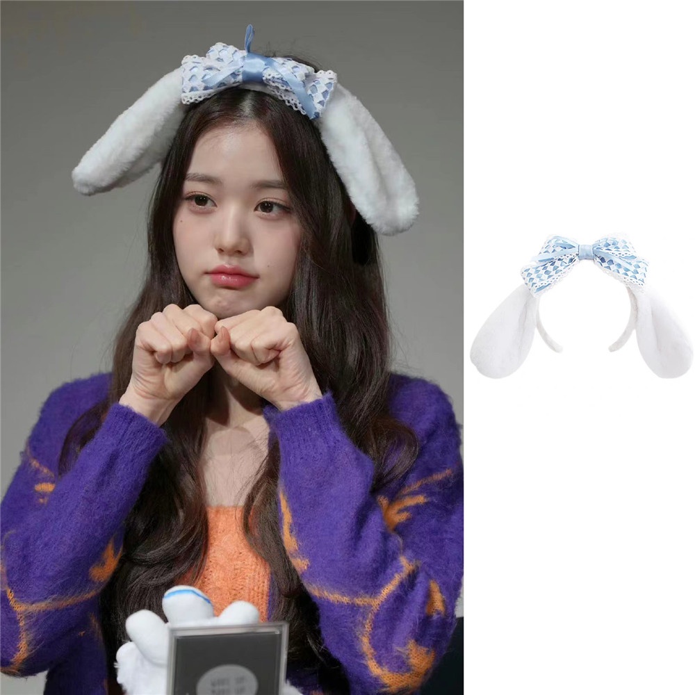 Băng Đô Tai Thỏ Hoạt Hình Xinh Xắn Cho Nữ