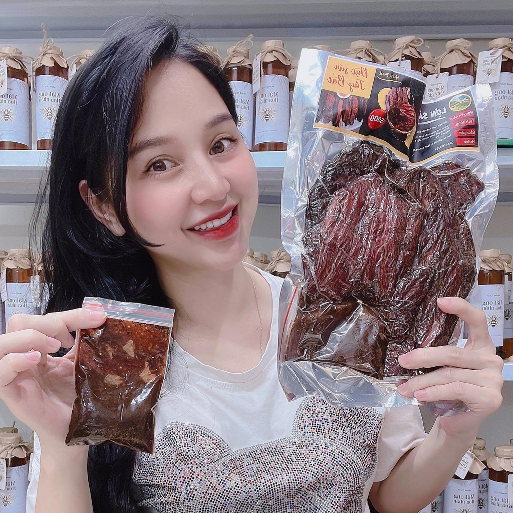 Thịt lợn gác bếp tây bắc combo 1kg HUHO FOOD DA17