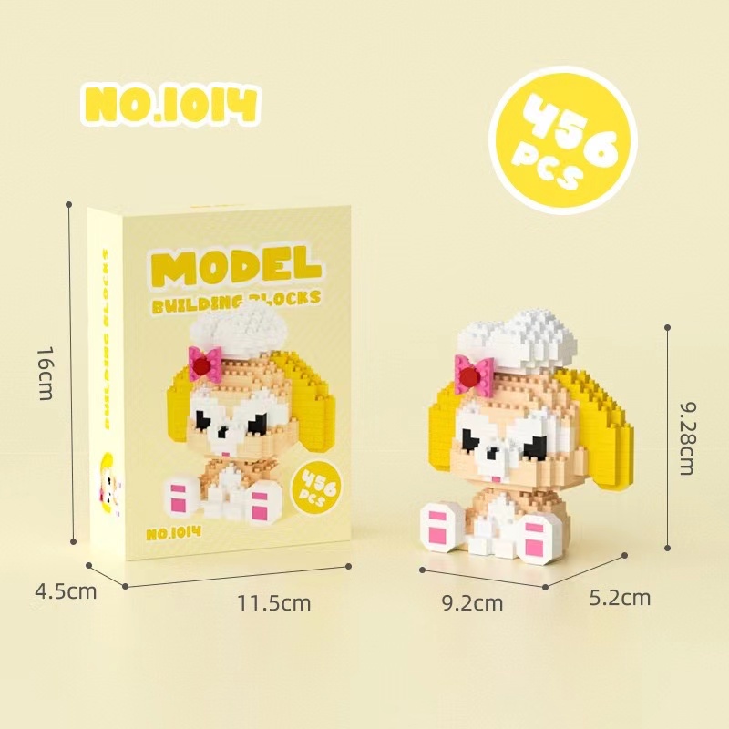 COD!!TikTok Bộ Đồ Chơi mô hình lắp ráp hình động vật hoạt hình đáng yêu Sáng Tạo Quà tặng Đồ Chơi Quà Tặng