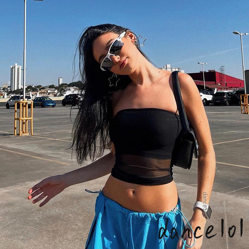 Áo Ống Nhún Bèo 1O1 Thời Trang Mùa Hè Sành Điệu Cho Nữ