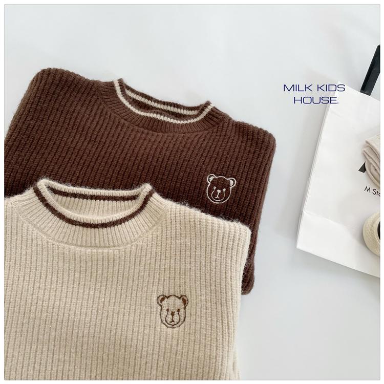 Hàng Có Sẵn Áo Sweater Dệt Kim Dày Dặn Mềm Mại Giữ Ấm Mùa Đông Phong Cách Nhật Bản Hàn Quốc Mới 2022 Cho Bé Trai
