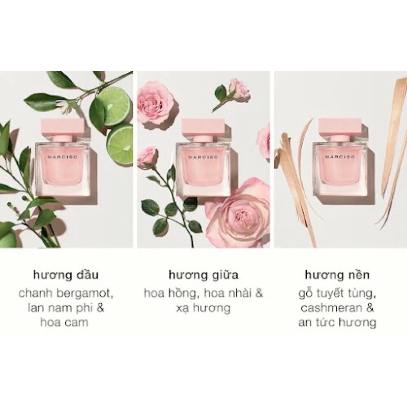 Nước Hoa Narciso Rodriguez Cristal EDP 10ml
