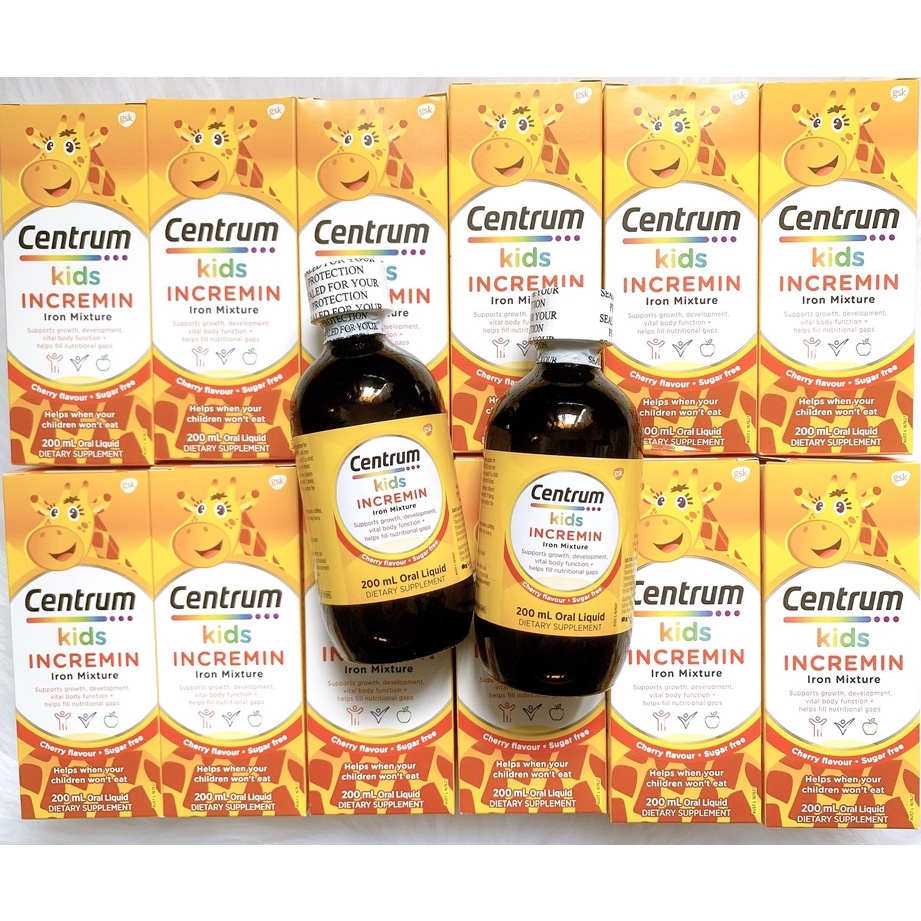 Siro Vitamin dành cho bé biếng ăn - Centrum Kids 200ml