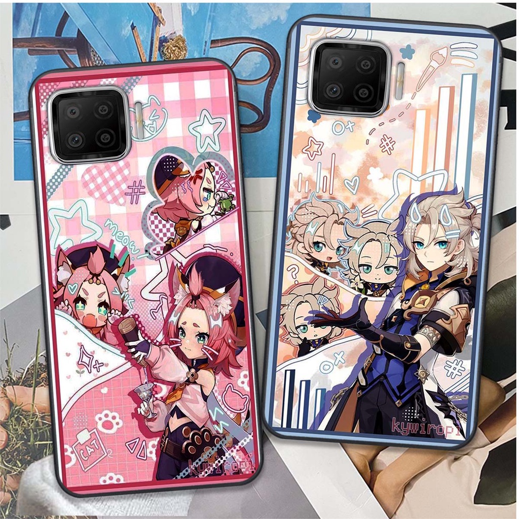 Ốp Oppo A53 / A73 / A93 bộ hình anime siêu cute, siêu đáng yêu