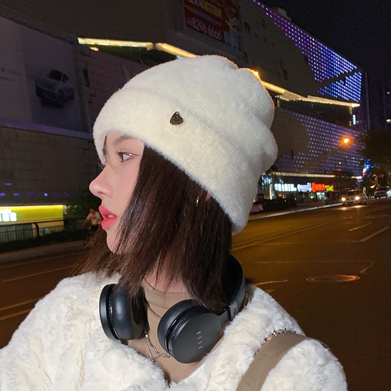 Mũ Len Dệt Kim Thời Trang Mùa Đông Dành Cho Nữ