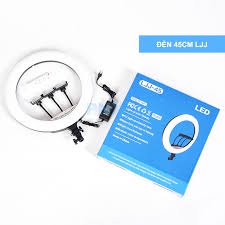 Đèn Livestream  45cm đi kèm Chân đỡ đèn bằng sắt dài 2m1 nhập khẩu mới 100%