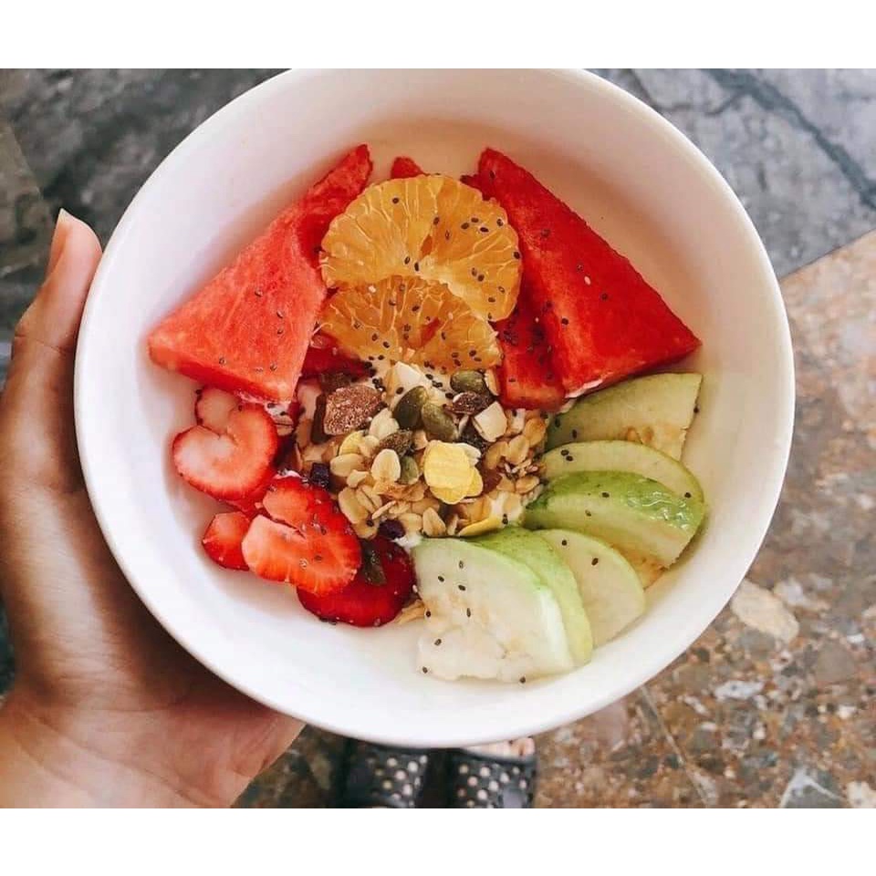Granola Ăn Kiêng Nhiều Hạt 500G - Ngũ Cốc Ăn Kiêng Vị Truyền Thống