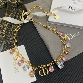 Vòng cổ mặt chữ dior phong cách hàn quốc đơn giản cho cặp đôi