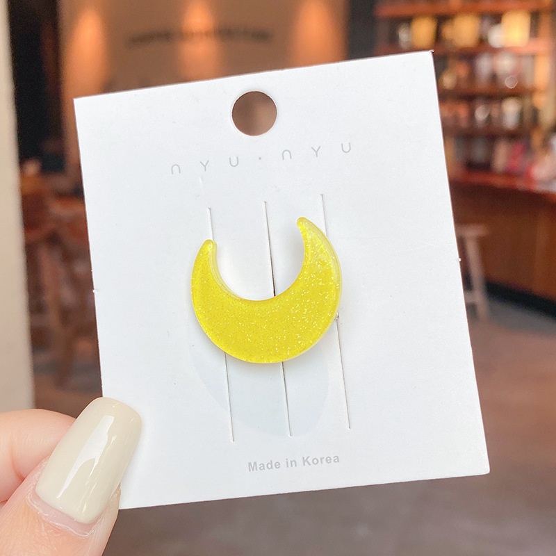 Kẹp Tóc Mái Hình Giọt Nước Hoạt Hình Dễ Thương Vui Nhộn Không Gây Tiếng Ồn