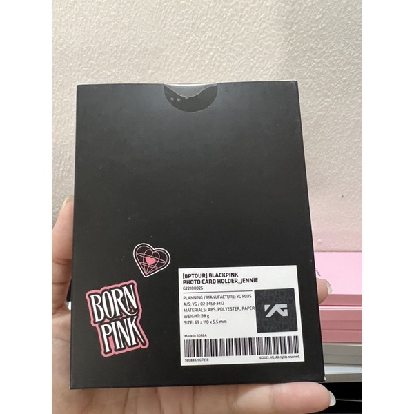 BLACKPINK Thẻ bài - photo card holder SET