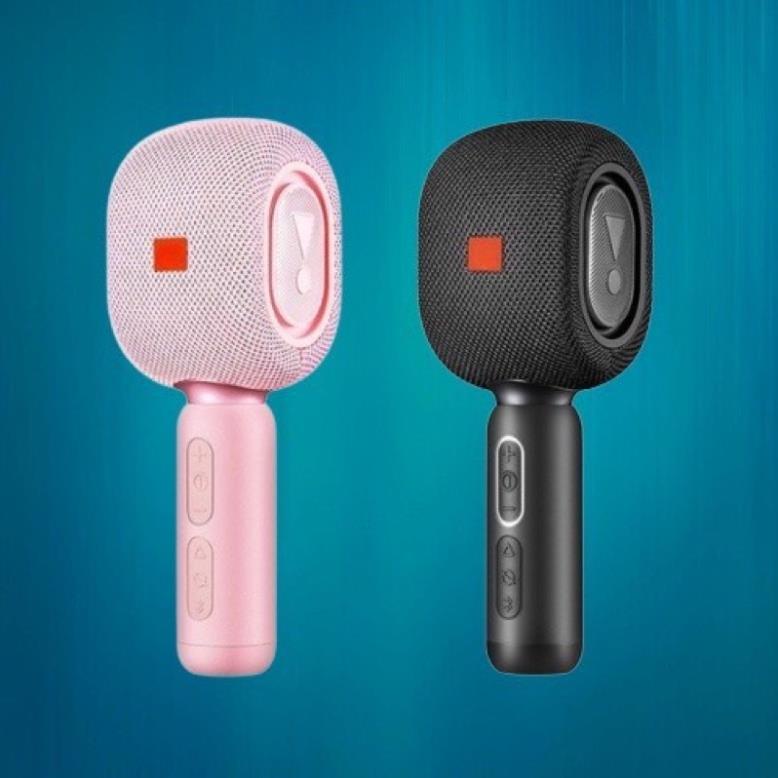 HN.  Micro Hát Karaoke Bluetooth KMC500 Phiên Bản Thần Tượng, Kèm Loa Cao Cấp, Chất Lượng Âm Thanh Trong BH 12 Tháng