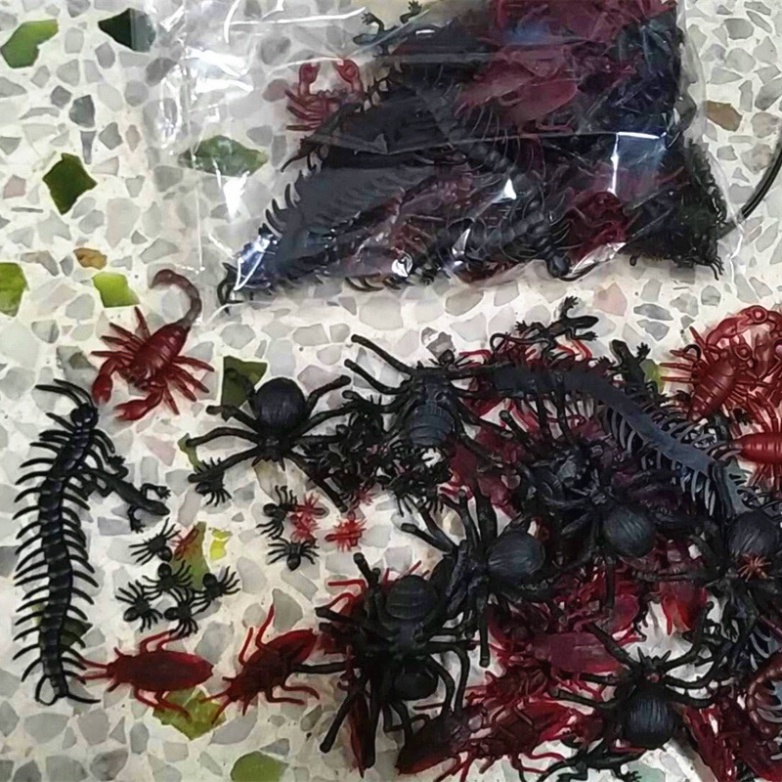 Đồ chơi con nhện giả bằng nhựa dẻo dễ thương cho bé