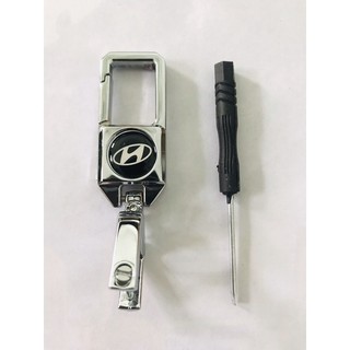 Móc khoá ô tô Huyndai-tặng kèm vít