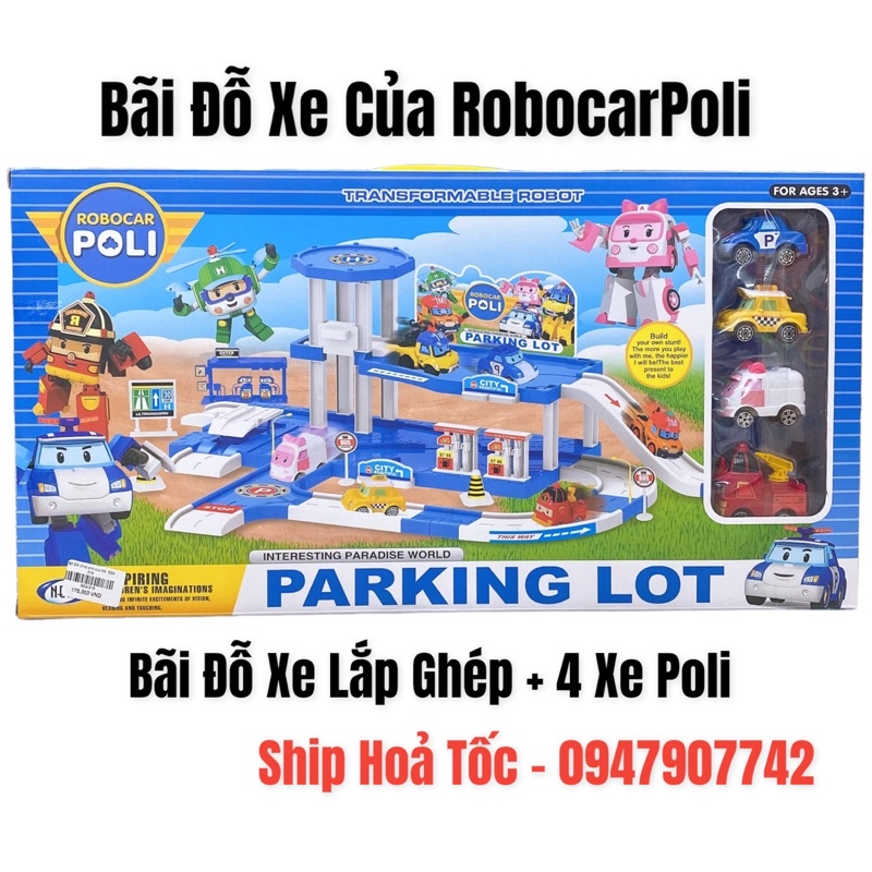𝐇𝐎𝐓 Đồ Chơi Bãi Đỗ Xe RobocarPoli (𝐇𝐚̀𝐧𝐠 𝐒𝐚̆̃𝐧 - 𝐘 𝐡𝐢̀𝐧𝐡 𝟏𝟎𝟎% 𝐍𝐡𝐚̣̂𝐧 𝐍𝐠𝐚𝐲 𝐓𝐫𝐨𝐧𝐠 𝟏-𝟐𝐡)