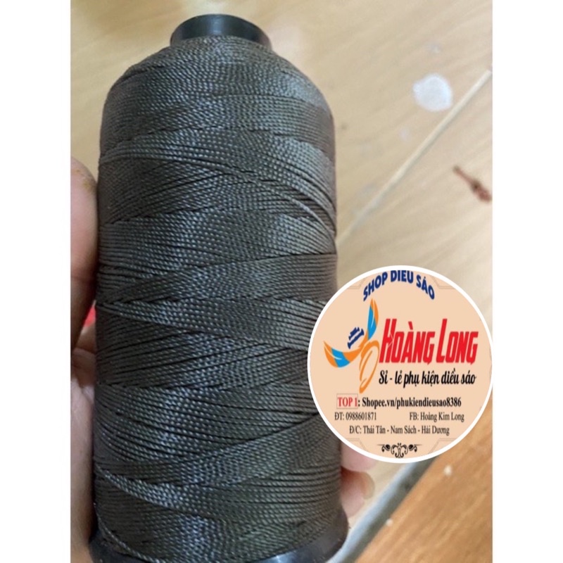 Chỉ dù 0.8mm thả diều 1m-1m5 siêu chắc - màu ngẫu nhiên