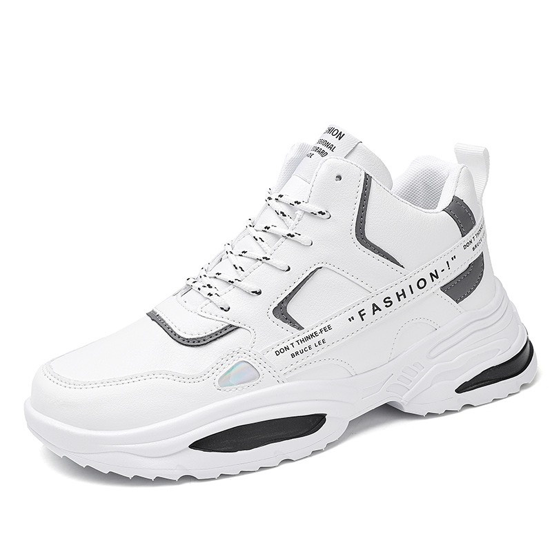 Giày Sneaker Nam Cổ Lỡ WATAHH Dây Viền Hottrend 2023