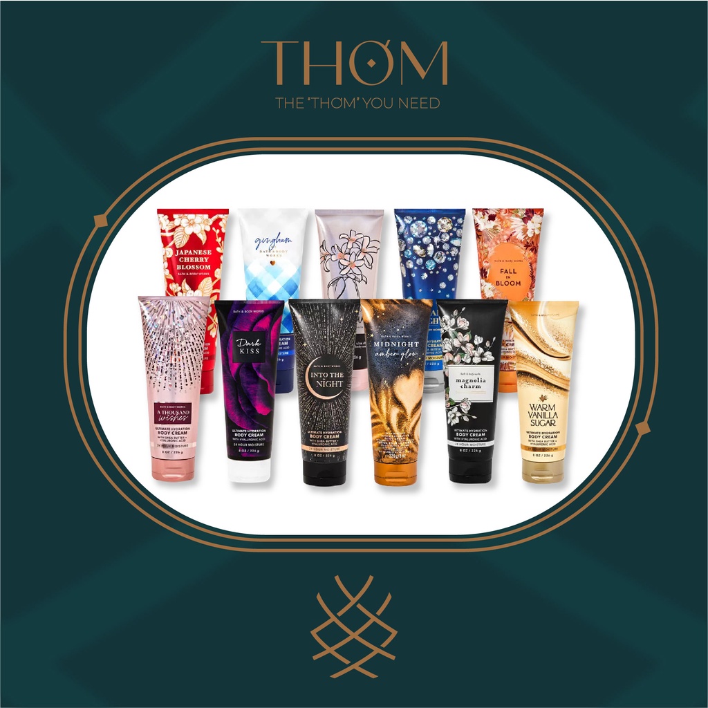 Kem Dưỡng Thể Lưu Hương Toàn Thân Body Cream 226g | Mini Size 70g Bath & Body Works