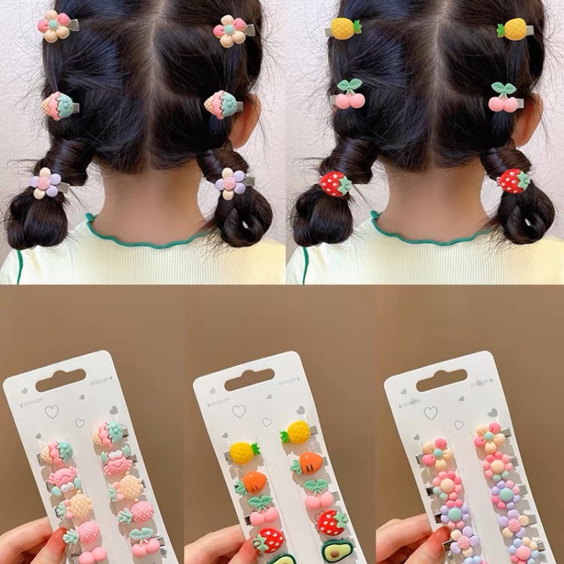 Trẻ em bướm kẹp tóc dễ thương phim hoạt hình nhỏ tóc clip tóc bangs kẹp tóc không đau