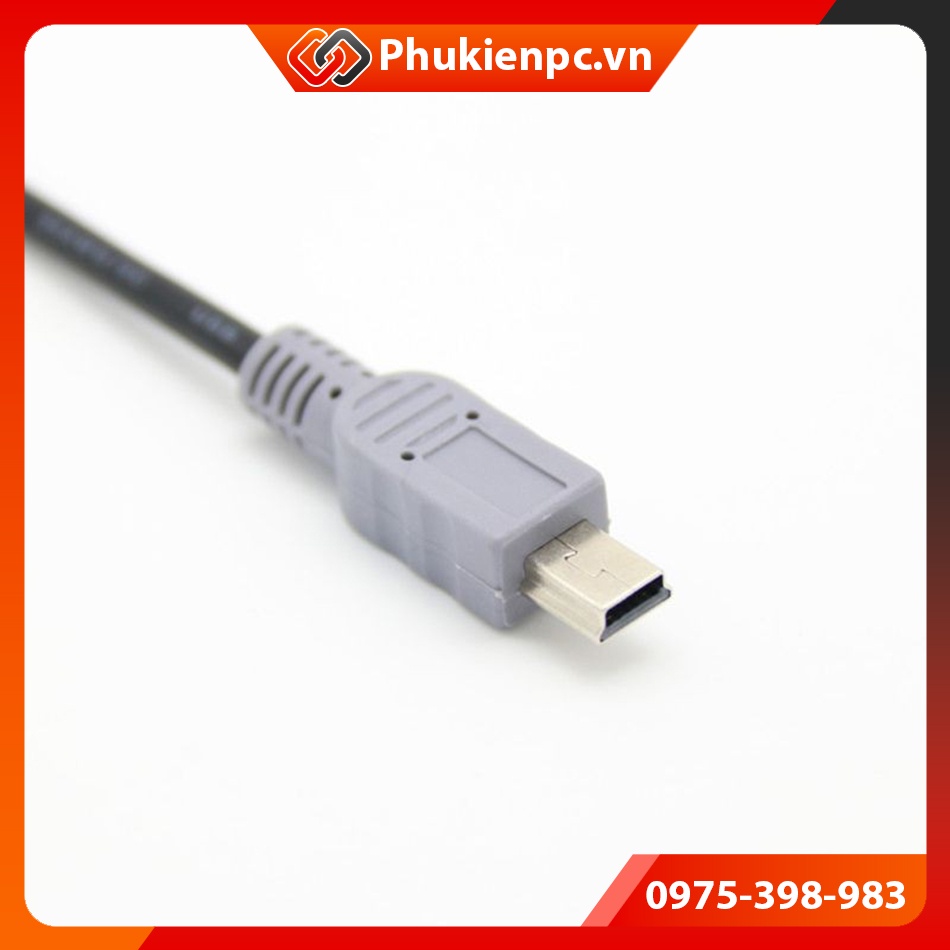Dây cáp Type C sang Mini USB size dài từ 25cm 50cm 100cm