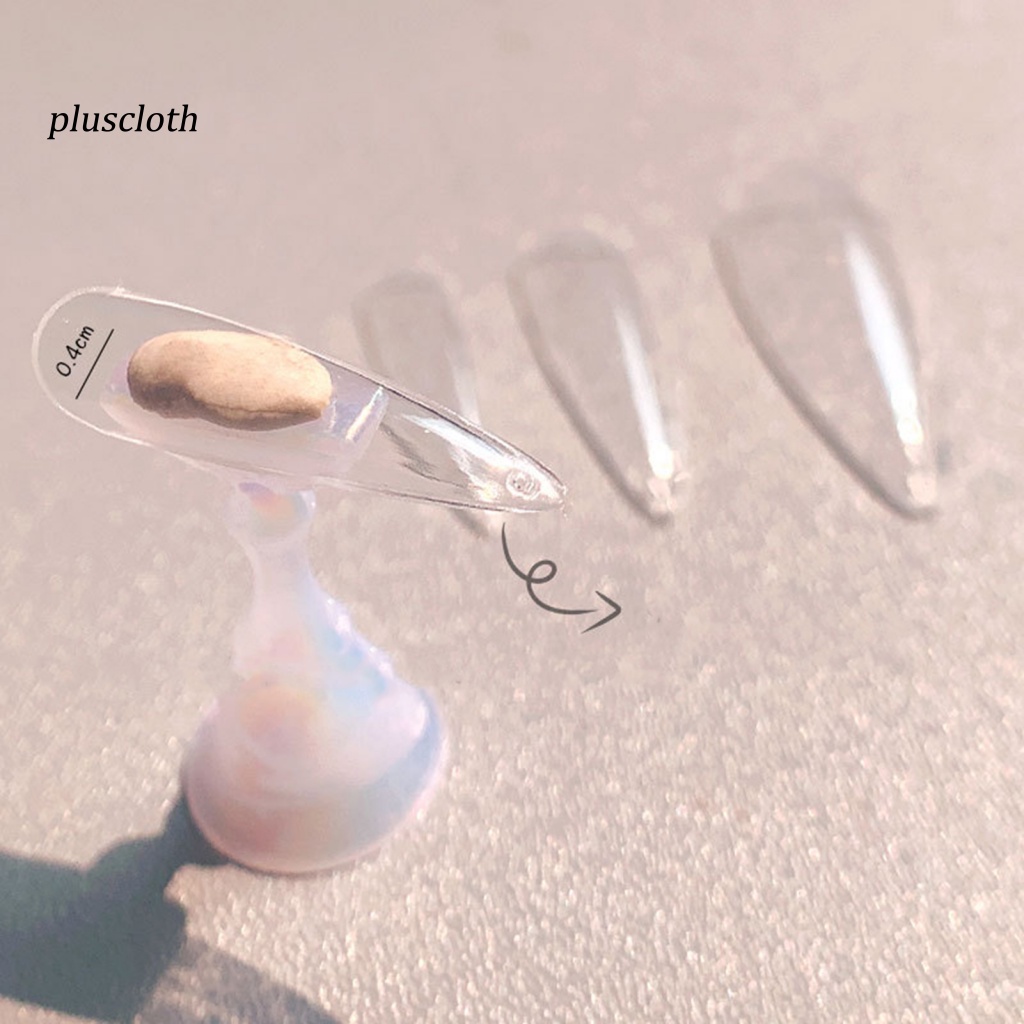 Set 5 Móng Tay Giả Có Giá Đỡ Trưng Bày Chống Mài Mòn