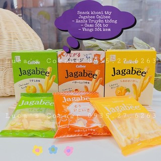 Snack khoai tây không chiên Jagabee Calbee Nhật Bản