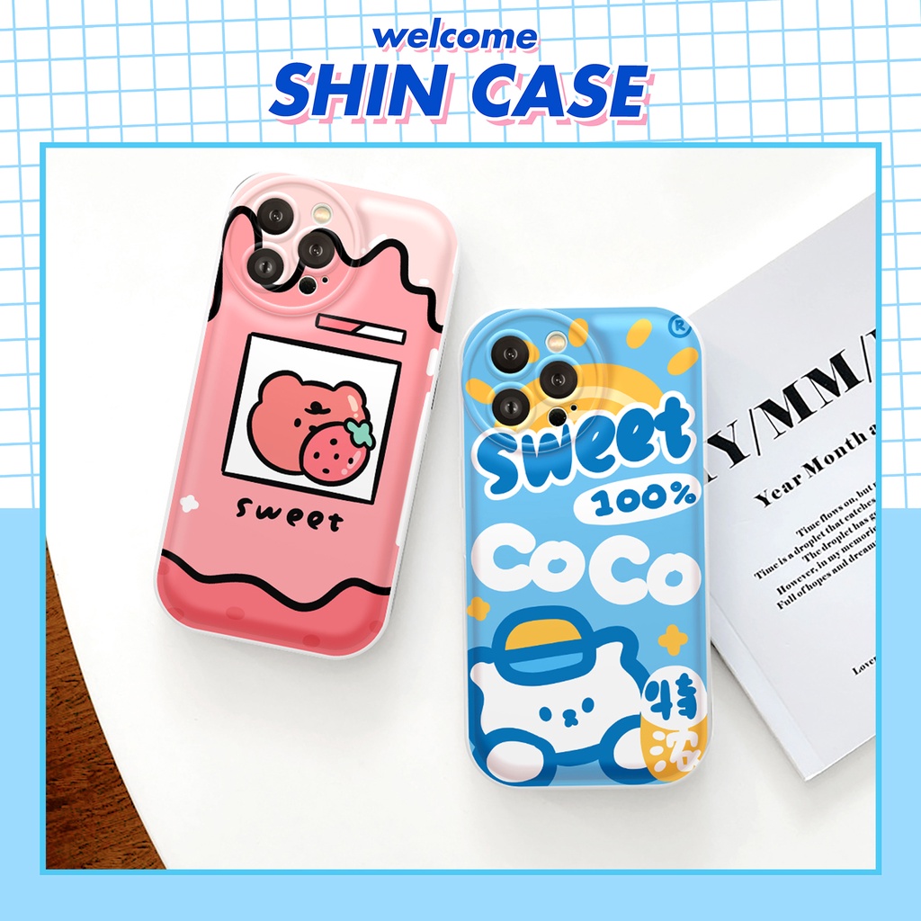 Ốp lưng iphone đệm khí Coco Sweet 6/6plus/6s/6splus/7/7plus/8/8plus/x/xs/11/12/13/14/pro/max/promax/plus/shin/case