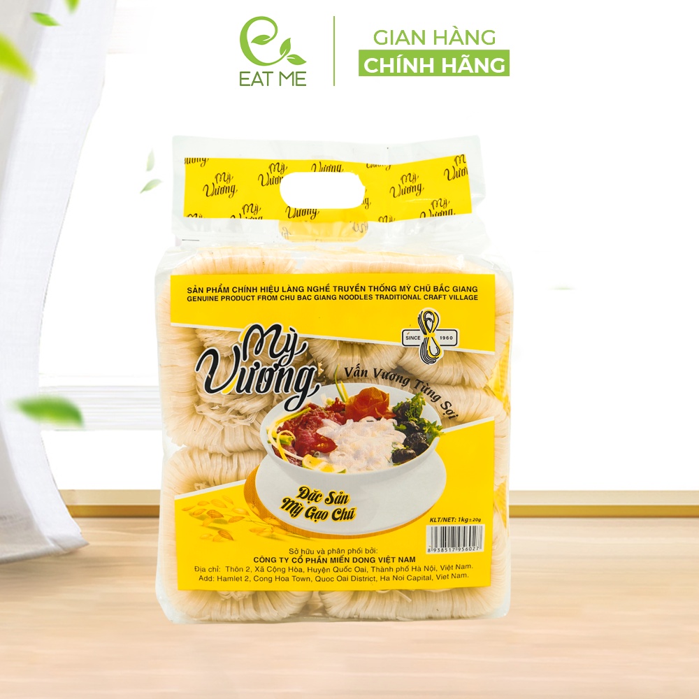 Mì Chũ Bắc Giang Mỳ Vương Cao Cấp - Sợi Mì Gạo Chũ Thơm Ngọt, Dẻo Dai, Đậm Đà Đặc Sản Bắc Giang