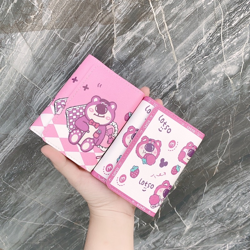 Ví Gấu Lotso Gập 3