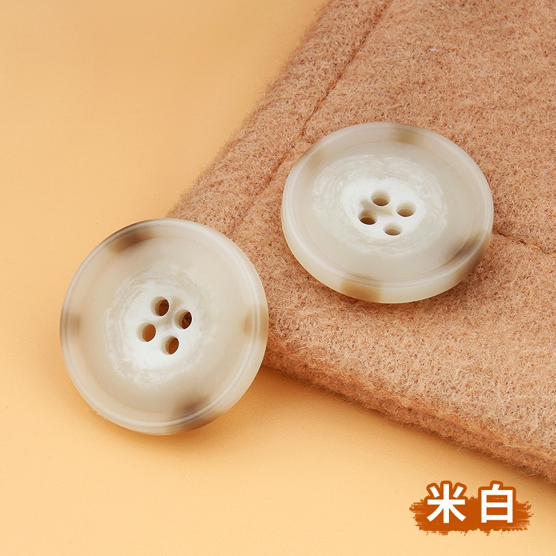 Khuy Áo Khoác Len Chống Gió Trang Trí Mắt To Bằng Resin Cài Khuy Áo Cao Cấp