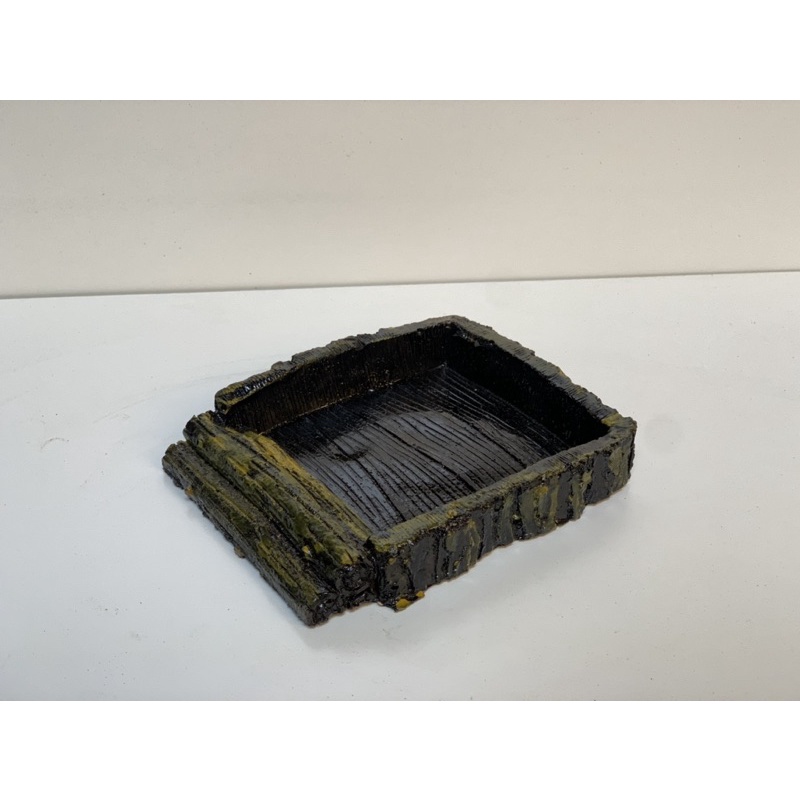 Máng Ăn,Máng Nước Cho bò Sát Chữ Nhật 14x12x3cm