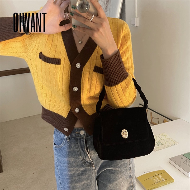 Áo Cardigan Dệt Kim Tay Dài Dáng Ôm Thời Trang Cho Nữ