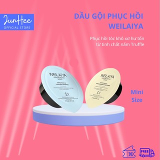 [Mini size] Dầu Gội Xả Phục Hồi Tóc Hư Tổn Đa Tầng Nấm Truffle Weilaiya, Phục Hồi Tóc Xơ, Khô