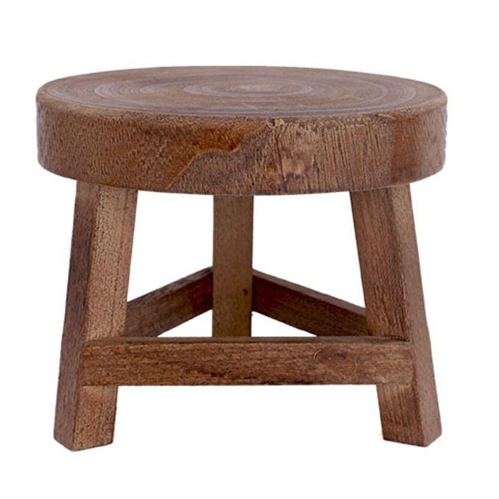 Giá Đỡ Chậu Hoa Bằng Gỗ Trơn Chống Trượt Đa Năng Dành Cho Trẻ Em