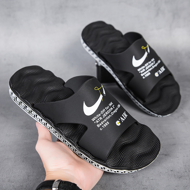 Dép Quai Ngang Đế Mềm Chống Trượt Thời Trang Mùa Hè Cho Nam