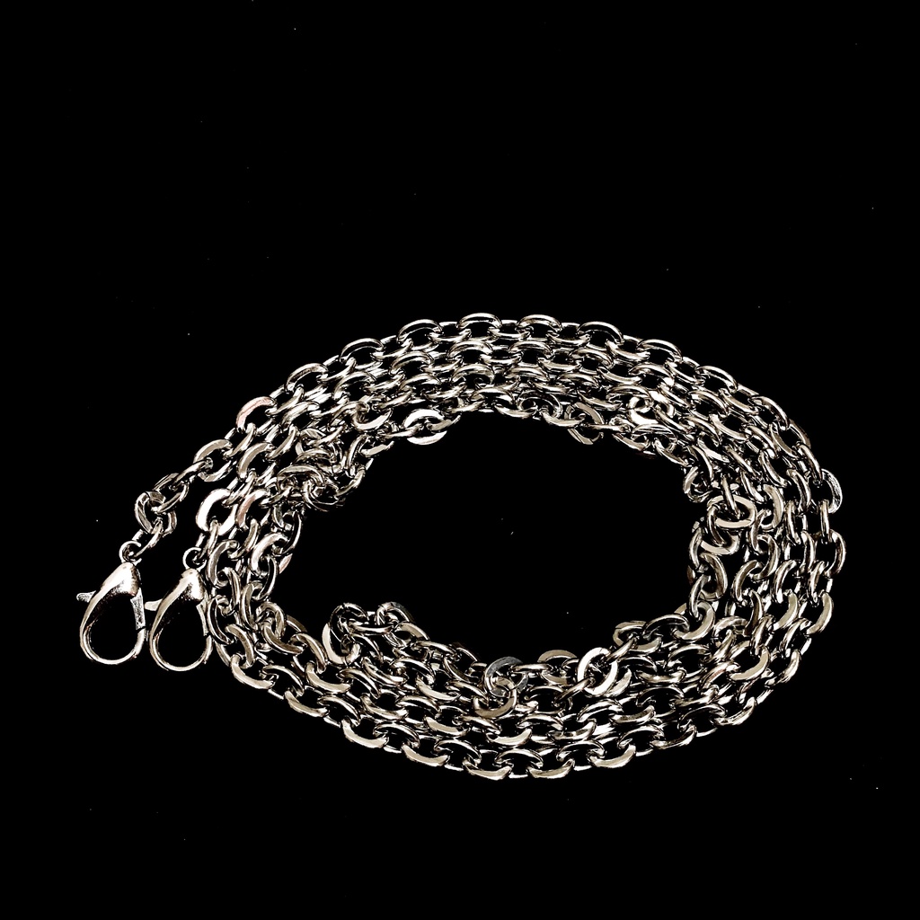 Dây túi xách thay thế, dây xích túi xách Tobun Fashion khoá tôm hùm chiều dài 20cm, 100cm và 120cm