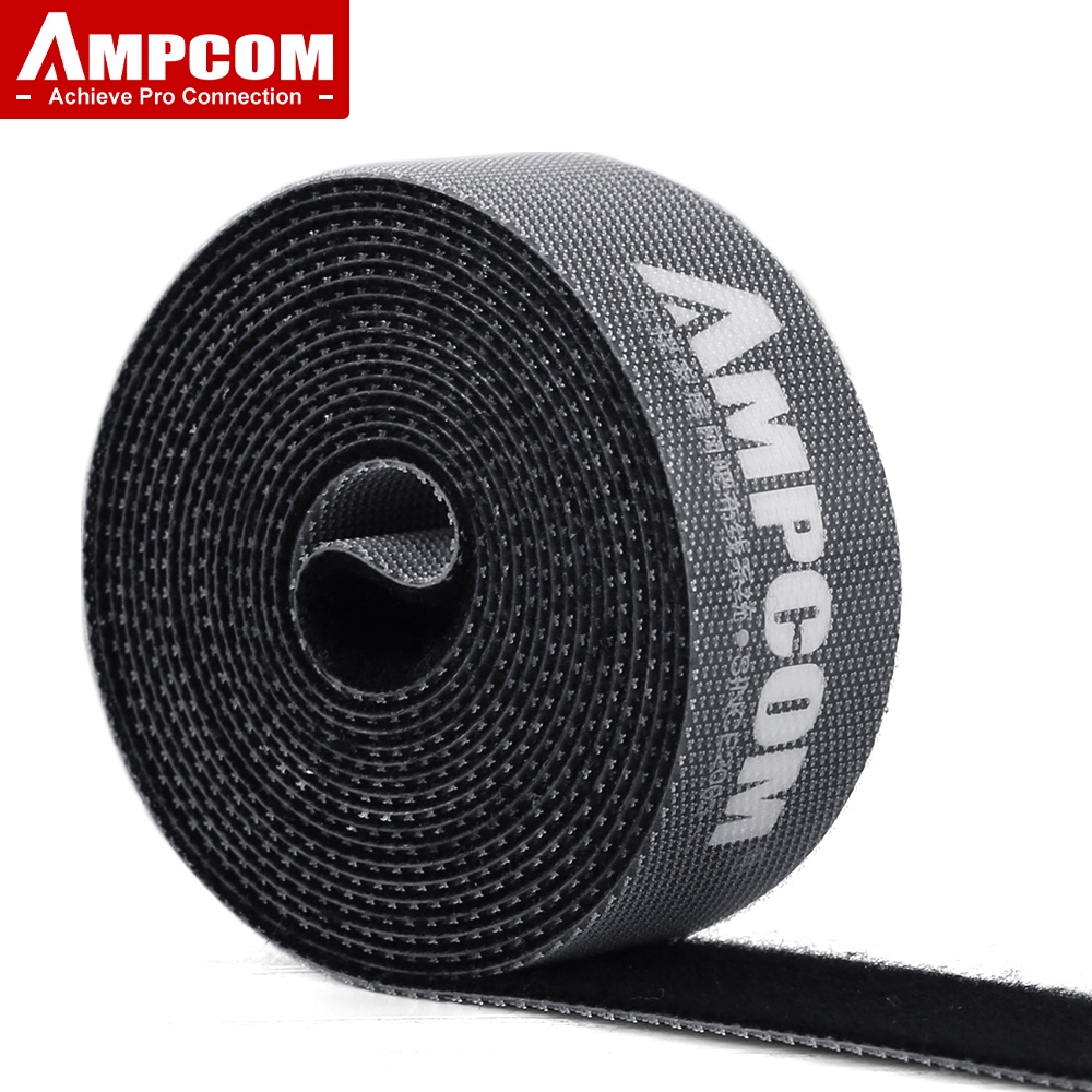 AMPCOM Dây Cột Cáp Kết Hợp Với Khóa Hook-and-loop: Tổ Chức Dây Cáp, Quấn Dây, Kẹp, Giữ Tai Nghe, Bảo Vệ Dây Chuột - Quản lý Dây Cáp Cho Điện Thoại Di Động