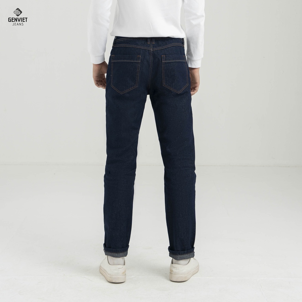 Quần Jeans Nam Genviet Chất Bò Denim Cao Cấp D1108J8095